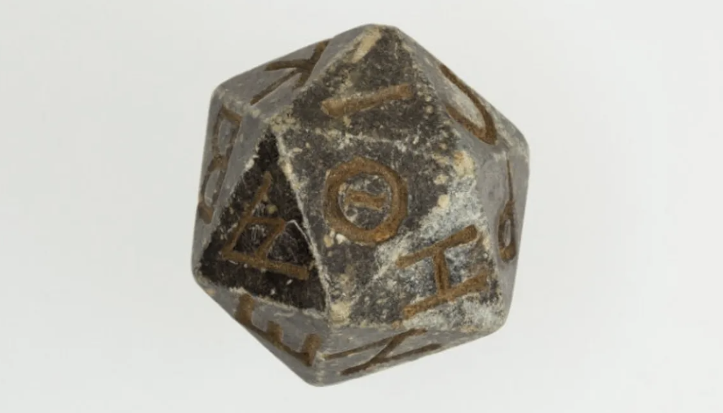 ancient egypt 20 sided die